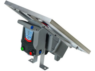 50km Nemtek Portable Solar Energizer with battery