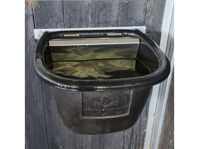 Plastic horse water trough