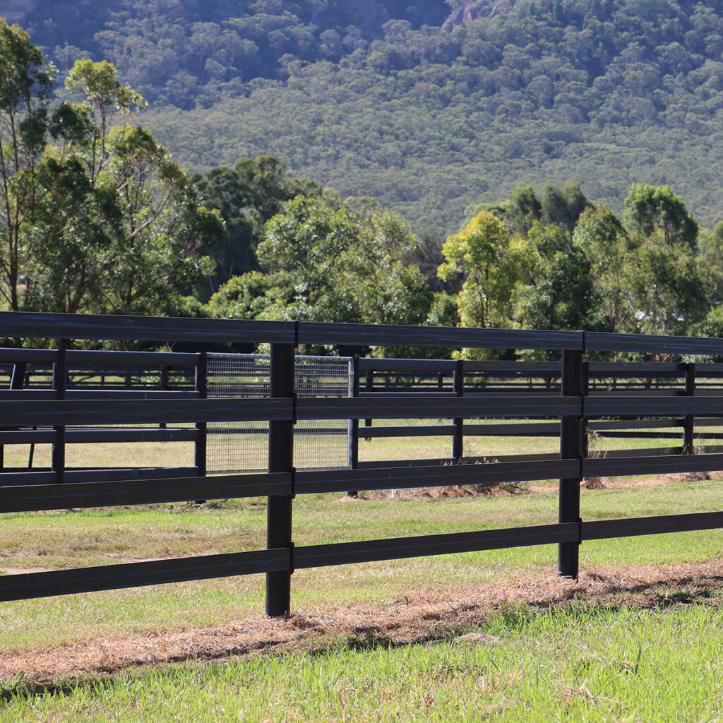 The smarter alternative to traditional post and rail fencing