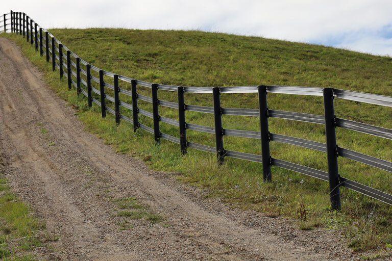 fencing on slopes